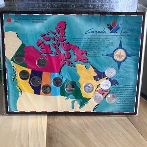 Canada 125 (1992) coin set.